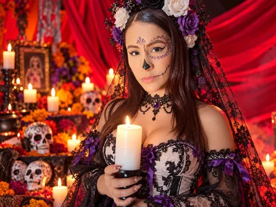 CharlotteDupontt Catrina ☠️👸🏻👄 Hình 2