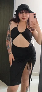 Yulska Beautiful black dress🖤 Poză 4