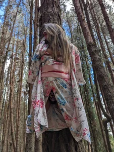 julietta___jackson Shibari time in the forest Foto 9