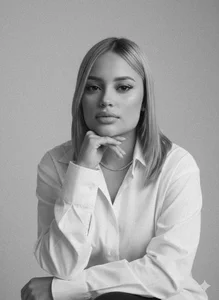 _meliblue black and white Εικόνα 2