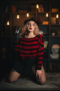 LianaFord The sexiest Fr.ddy Kru.ger Poză 9