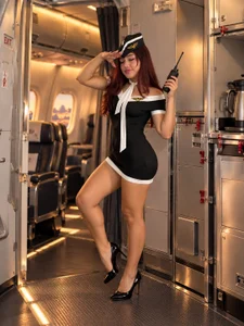 amelia_rousse26 ✈️🔥 Amelia's Naughty Flight – First Class to Temptation 💋 Pic 7