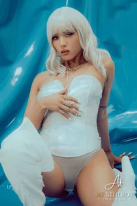 evamoretti White and Blue Bilde 7