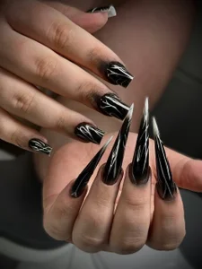 SofiRoce long goddess nails Poză 3