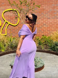 Bad girl gone to good girl😍❤️😍.. Long Dresses and Formal dress shows some respect publicly 😉