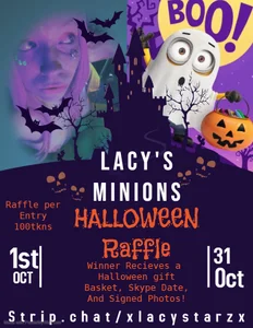 XxMs_StarzxX Lacy's Minion Halloween Raffle 2019 Immagine 