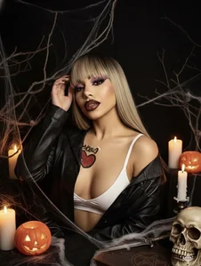 Catvalentine_Cosplay Tiffany Valentine 🖤图片 7