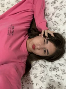 new pink blouse))) de JackieWebb Foto