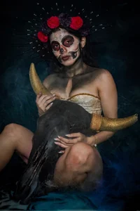 zoe_monroe1 I only came for the sweets and the scares 🍬💀 Pic