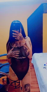 thin_tatto my body witing Foto