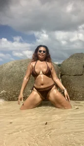 ANNA-ANASTASIA blue bikini Pic