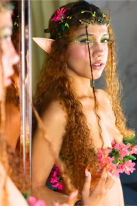 valentinaa_07 Horned elf straight out of a fairy tale 🧝‍♀️👑💋 사진 9