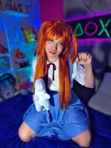 AuroraChannn Asuka is waiting to play with you 💗🫦🔥 Pic 3