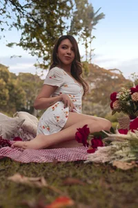 kittyblooms hot picnic on valentine 💕🔥 Pic 5