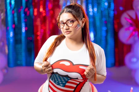 mishell_lovely Mi July 4 Sexy slika