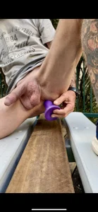 hhhorniee Naked outside Immagine  3