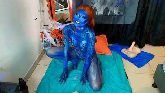 MysticMature: If you missed my shows, some of my Halloween 2025 costumes here 🎃 ( 8 фото)