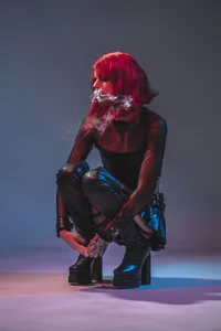 Leather de VelvetNyxx  4 Imagens