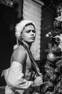 Maxi_Gray christmas in black and white Foto 2