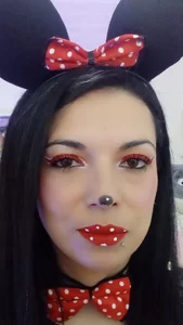 Danielle-Smithh Trying my new mouse custome Immagine  8