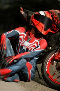 Santiago_morgan My spiderman cosplay💦☄️ 圖片 2