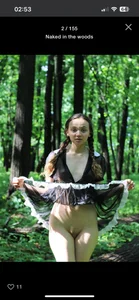 TheYourL Naked in the woods Pic 2