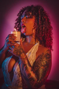 rihanna_rose Heated Moments by Candlelight Pic 3