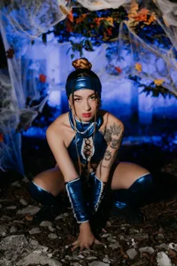 AmbarSantany Mortal Kombat💙🤍 Immagine  5