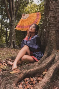 amber_yull In the woods Foto 6