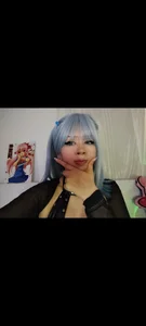 Haru_Queenn Cosplay blue hair lol Kuva