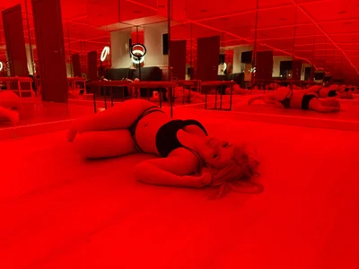 Waifu_Ketrin's Absorbed in red light Sex Photo 5