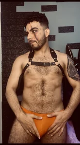 adamhairy: halloween makeup ( 3 фото)