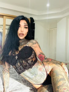 darkinkedbabe black lingerie 사진 7