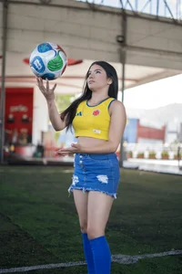 zoe_linss I love Colombia 💙 Pic 6