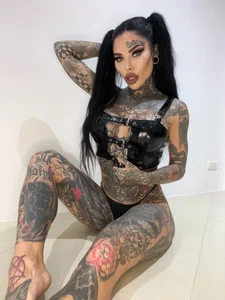 darkinkedbabe sexy pvc Pic 6