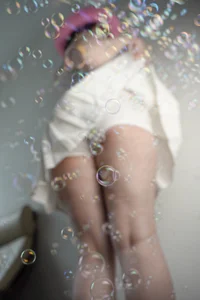 Lily_Marlin Fun with soap bubbles รูป  9