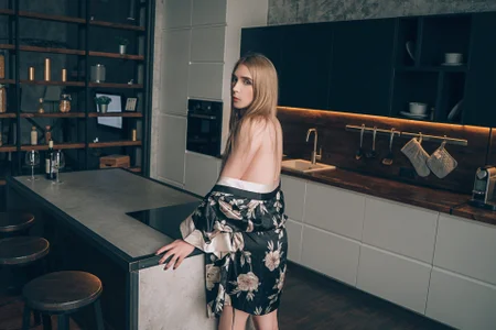 IvyJoys: Nothing under this kimono ( 3 фото)