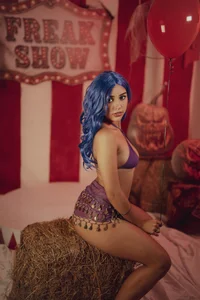bad_malena Hallowen😈🎃 Girl sexy blue 🩵 Pic 5
