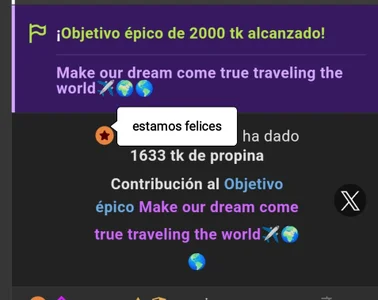 lovemich2024 Objetivo completado Hình