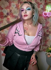 Jinyxx3 Harley Quinn Cosplay 🃏💝 Foto 3