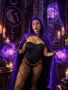 Violet_rousse7 💜🔮 Raven: Mistress of Dark Magic 🖤 Pic 7