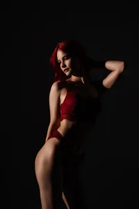 Rina_Red Public Pic 2