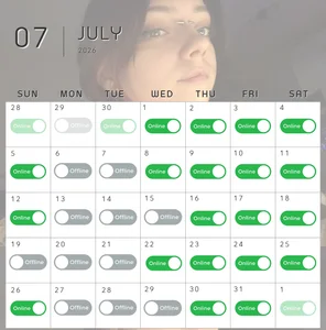 miuri_miy Schedule for July รูป 