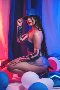 Samaanthaa_ 4th of July! 💙 Pic 3