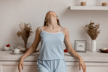 Blue pajamas and tender touches de MonaEldon  4 photos