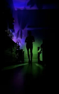 MarlaFknSinger 🕸️ Spider Slut 🕷️ red heels 👠 Fishnets ❤️ Cosplay รูป  4