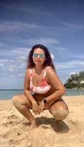 ANNA-ANASTASIA Orange bikini  7. fénykép