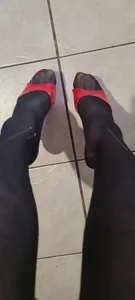 Nathanylon Pied sexy nylon Billede