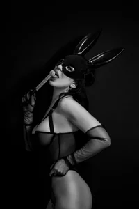 Dalia_Lavish Black bunny Pic 4