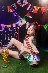 ready for the world cup 👌⚽ od kitticam  4 snímek